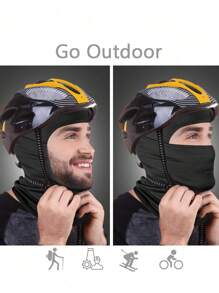 1pc Unisex Face Mask, UV Protection Shield, Lightweight Motorcycle/Skiing Face Protector