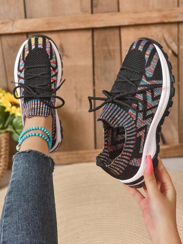 Women's Breathable Non-Slip Lightweight Casual Sport Shoes, Running Sneakers