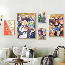 1 件经典动漫 Hetalia World-Stars 经典复古海报帆布印刷海报艺术品可爱房间装饰无框架