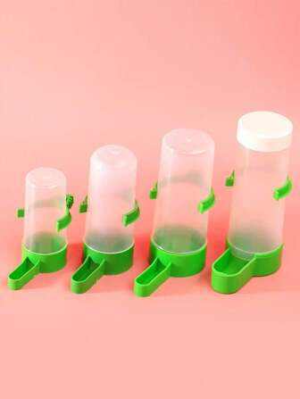 1入組鳥用自動水餵食器，鳥類寵物防滴漏飲水瓶，水杯，水箱，鳥飼，鳥爪磨條，砂條