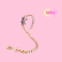 1pc Snowflake Cute Party Polyester Fiber Ice & Snow Party Ball, Year-Round - Multicolor - View 2