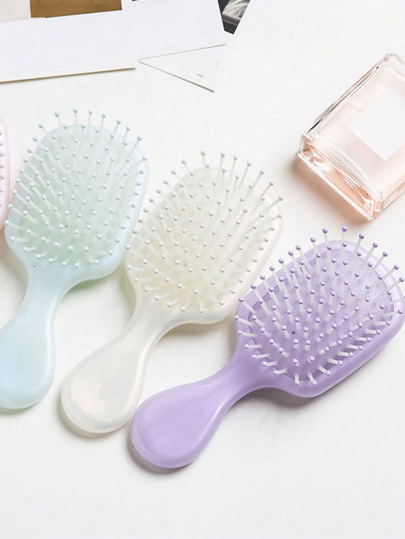 1/2/3 piezas Peine, Peine Mini, Peine Ventilado Húmedo/Seco, para peinar rulos y eliminar enredos, un accesorio para el cabello ligero para todos los peinados, regalo de Año Nuevo