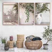 Ensemble De 3 Impressions De Photographie Artistique De Style Bohémien Pour La Décoration Murale Du Salon, Design Intérieur De La Maison