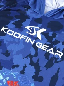 Men's High Performance Hoodie Fishing Shirt Quick Dry Clothes Lightweight Breathable Long Sleeve Sun Protection Fishing Wear