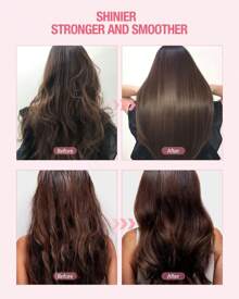 2pcs Hair Vitamin Serum Capsule, Hair Treatment Serum, Enriched With Moroccan Avocado Oils, Moisturizing&Strengthening Silky Hair Vitamin Oil Capsule For Frizzy And Damaged Hair, Repair Damaged Hair, 2BOX - 紅色 - 查看 7