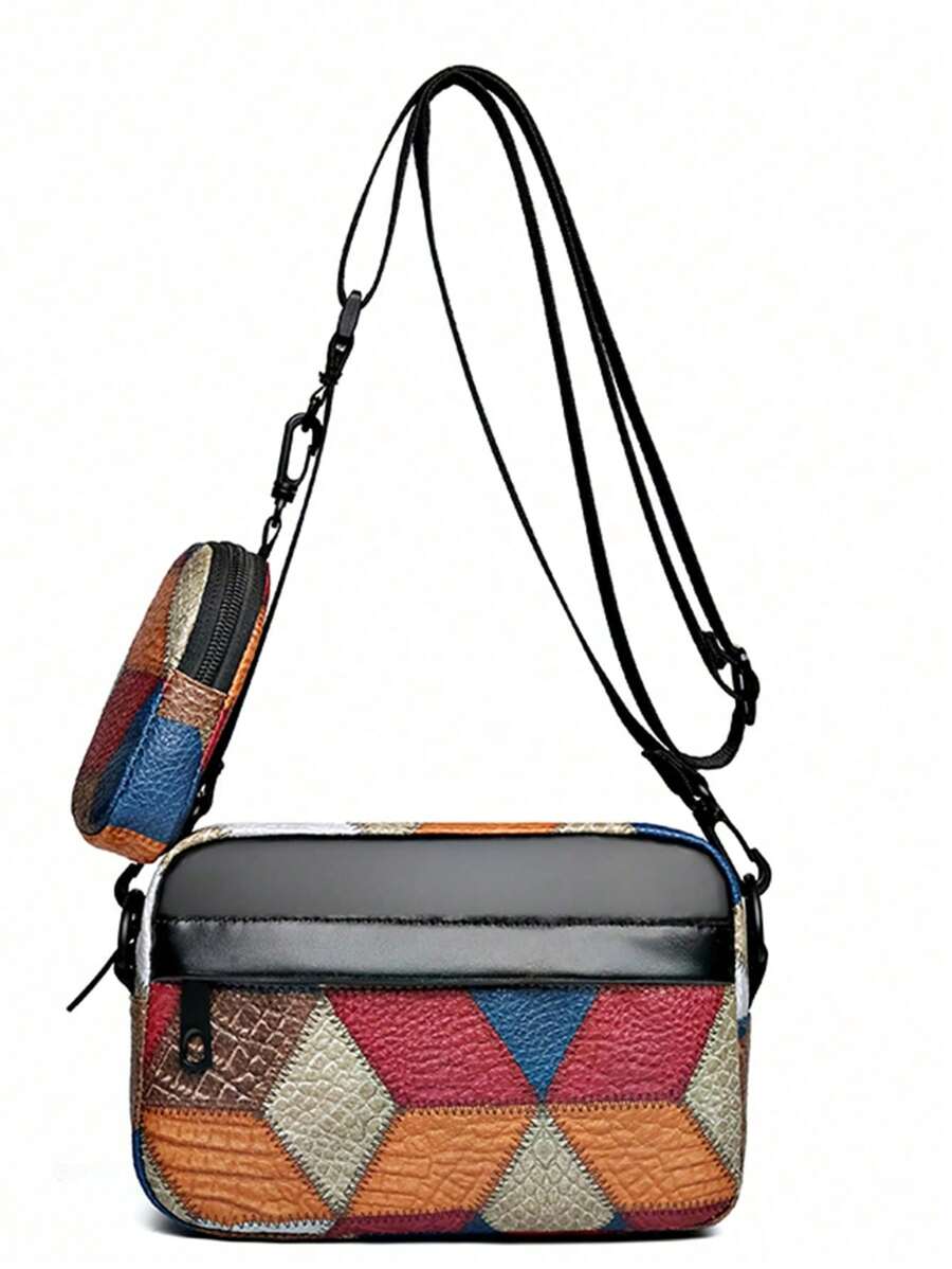 Large Capacity Crossbody Bag Women Korean Department Simple Bag Students All Casual Crossbody Bag - Multicolor - View 1