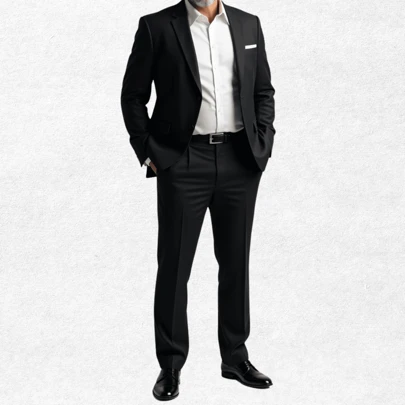 Terno Slim Corte Social De Inverno (Calça + Blazer)