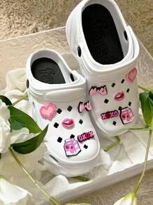 Sandalias de mujer con suela de EVA antideslizante, suave y gruesa, adecuadas para vacaciones, reuniones informales, interiores y exteriores, que brindan una experiencia de uso fascionable y cómoda - Blanco - Ver 9