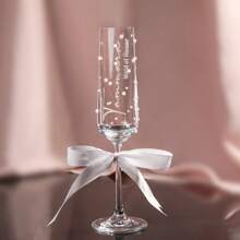 伴娘玻璃杯、个性化玻璃杯、新娘派对玻璃杯、伴娘、新娘玻璃杯、伴娘、香槟杯、个性化礼品、多功能、快干、防霉、可重复使用、装饰性、可爱、时尚、精致、可爱、整洁、高品质、现代、定制、个性化、独特、早午餐准备、定制酒杯、温馨氛围 - 香檳杯 - 查看 7