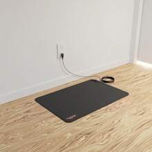 Hooga Grounding Mat For Sleep, Energy & Pain Relief – 24" X 16" Conductive Carbon Pad With 15ft Grounding Cord – Indoor Earth Connection For Inflammation & Recovery - 24x16 (2 Pk) - View 6
