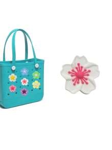 16pcs/8pcs/4pcs/1pc 7-Color Begonia Flower DIY Bag Decor, Bag Accessories, Begonia Flower Decor