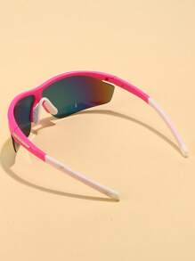 1pc Women's New Sports Eyeglasses, Outdoor Cycling Hiking Goggles With Detachable Temples Easy Comfort Casual Outfits Outdoor Cycling Glasses For Summer Beach Vacation,Outdoor,Travel Autumn Accessories Goggles