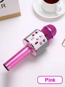 1pc Wireless Microphone Singing And Audio Integrated Home KTV Mobile Phone Music Speaker Karaoke Singing Suitable For Teenagers And Adults To Spend Time Party Interactive Entertainment