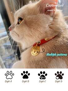1 thẻ nhận dạng thú cưng tùy chỉnh, thẻ nhận dạng hai mặt khắc hình xương cá nhân hóa cho mèo/chó, thẻ đeo cổ sang trọng, phụ kiện cho chó, khắc hình thời trang, nhiều màu sắc, cổ điển, dễ thương, tối giản, độc đáo, quà tặng kỷ niệm/sinh nhật cá nhân hóa cho thú cưng, đồ dùng cho thú cưng, tên thú cưng có thể tùy chỉnh - Nhiều màu - Xem 9