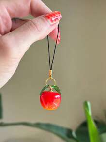 1 pieza/2 piezas Llavero de moda estilo punk Y2K con hojas naranjas lindas, llavero, colgante, joyería, accesorio para mujer, llavero de coche, accesorio de bolso, accesorio escolar gótico - Multicolor - Ver 2