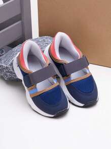 1 Pair Kids Breathable Mesh Running Shoes, Anti-Slip Soft-Sole Casual Sneakers For Boys & Girls, Suitable For Spring/Summer/Autumn