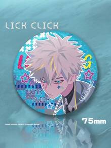 1pc[Super Popular Game/Anime Character Double Flash Badge, Pendant Keychain, Holographic Card]Unique Reverse Design, New Collection Favorite! Reverse Holographic Ticket, Dazzling Brilliance, Instantly Eye-Catching, Exquisite Pattern, Perfectly Recreates Classic Anime Characters, Suitable For Collection, Decoration Or Gifting Friends, Satisfies Multiple Needs - Multicolor - View 12