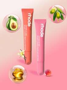 1 pieza Leoyol Lápiz labial hidratante transparente con aceite hidratante para labios