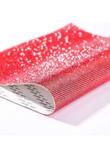 1pc Sparkling Crystal Rhinestones Stickers, DIY Decorative Stickers For Car, Self-Adhesive Rhinestone Gemstone Stickers For Car Decoration, Crafts And Activities