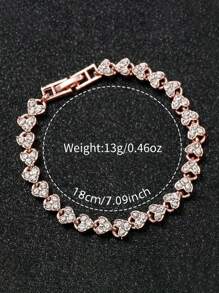 2pcs/1set Elegant And Fashionable Watch For Women PU Leather Watch Straps Bracelet With Rhinestones Classic Casual Multifunctional Fashion Style Best Gifts