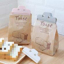 Set de 6 Clips de sellado de alimentos para cocina, clips para patatas fritas, clips para bolsas de plástico, preservación hermética de alimentos - Multicolor - Ver 11