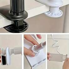 GICOOK Folding Tablet Stand - Space-Saving, Adjustable, Lazy, Creative Desktop Bedside Clip With Versatile Design, Comfortable Viewing And Easy Typing - Perfect For Home, Office, Or Travel Use For Apple Phone,Android Phone, Gifts For Family,Friends,Birthday,Spring, Summer, Mother Day, Boyfriends, Girlfriends