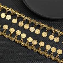1 Yards Tassel Fringe Decorative Tassels Pendants Lace 3.7cm Wide Diy Trims Sewing Materials Embroidery Accessory Chwosty Trim Fringes Sewing Fringe Tassels Garniture Couture