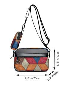 Large Capacity Crossbody Bag Women Korean Department Simple Bag Students All Casual Crossbody Bag - Multicolor - View 5