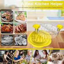 Manual Meat Shredder & Chicken Shredder  - Kitchen Shredding - Yellow - View 5