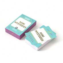 MINI MYSTERIES Tarot-Infused Game, Standard Size, For Solving Puzzles And Fun, With Mysterious Card Patterns, In A Compact Box. - Multicolor - View 3