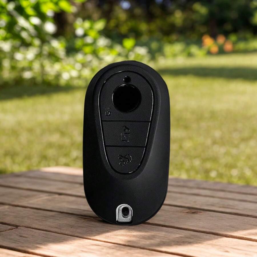 Car Key Case Cover For Mercedes Benz C S A Class W206 W223 S350 C260 C300 S400 S450 S480 S500- Keyless Entry Protector With Easy Access Cutout, Secure Fit Keychain Shell Skin, Car Key Cover