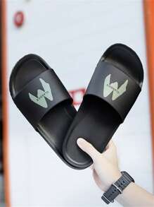 大码男士拖鞋，新款夏季时尚室内防滑防臭厚底浴室淋浴户外运动凉鞋 - 彩色 - 查看 8