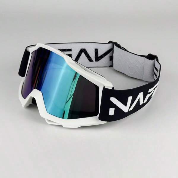 Fashionable And Colorful Motorcycle Goggles, Ski Goggles, Snowmobile Goggles, Outdoor Sports Goggles, Motorcycle Goggles, Riding Goggles, Outdoor Sports Windproof Goggles, Off-Road Riding Goggles, Bicycle Goggles, 1 Pair