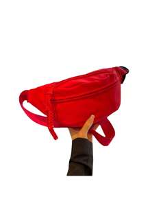 Women's Solid Color Fanny Pack With Multiple Pockets, Casual Sports Crossbody Waist Chest Bag For Outdoors Bum Bag Fanny Pack(Zipper Direction Random) - Multicolor - View 12