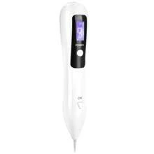 Portable LCD Dot Mole Freckle Spot Tattoo Removal Pen Beauty Skin Machine White