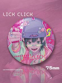 1pc[Super Popular Game/Anime Character Double Flash Badge, Pendant Keychain, Holographic Card]Unique Reverse Design, New Collection Favorite! Reverse Holographic Ticket, Dazzling Brilliance, Instantly Eye-Catching, Exquisite Pattern, Perfectly Recreates Classic Anime Characters, Suitable For Collection, Decoration Or Gifting Friends, Satisfies Multiple Needs - Multicolor - View 21