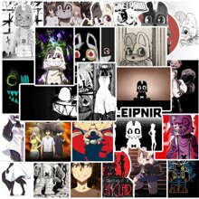 Grepnier Anime Series Sticker Bag 54pcs Mobile For Phone Case Suitcase Backpack Violin Storage Box Game Console Mobile Power Laptop - Multicolor - View 5