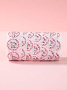 500 piezas/Rollo Etiquetas redondas de elefante rosa, Etiquetas lindas de elefante, Adecuadas para revelación de género, Fiestas de cumpleaños, Fiestas festivas, Embalaje de regalos, Sellos para bolsas de regalo, Diarios DIY, Tazas, Planificadores, Decoración de compras/negocios, Etiquetas adhesivas - elefante rosa - Ver 7