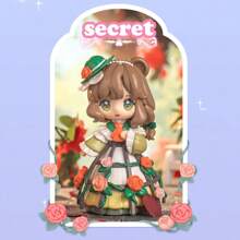 Miniso NiNi's Secret Garden PVC Series, Mystery Box Figurines, Desktop 0rnament, Cartoon (Random Delivery 1 PC)
