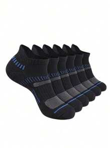 12 pares de calcetines cortos para tobillo para hombre, con almohadillado, que absorben la humedad, ultra suaves, transpirables, minimalistas y de moda, para uso en primavera y verano, para parejas