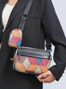 Large Capacity Crossbody Bag Women Korean Department Simple Bag Students All Casual Crossbody Bag - Multicolor - View 4