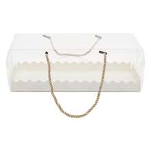 HYYKJ-US 60 Pcs Clear Cake Box,  Rectangle Cupcake Box, Small Packaging Boxes With 60pcs - 1 - View 6