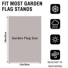 1 pieza Bandera de jardín de Día de San Valentín de lino - Doble cara, lavable, decoración festiva para exteriores para césped y patio, sin poste incluido, decoración multiusos para días festivos