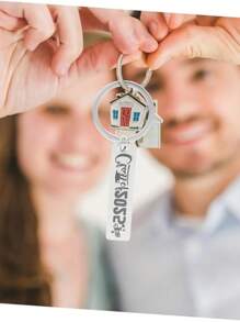 2025毕业季钥匙扣 锁扣毕业帽钥匙扣 不锈钢字母休闲可爱优雅不锈钢毕业礼物 - 銀色 - 查看 5