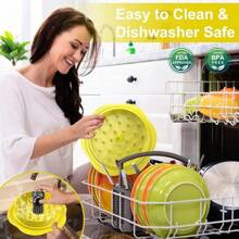 Manual Meat Shredder & Chicken Shredder  - Kitchen Shredding - Yellow - View 4