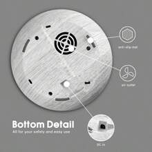 6 Oils + Diffuser Bundle  550ml Wood Texture Essential Oil Diffuser With Remote, 7-Color Mood Lig