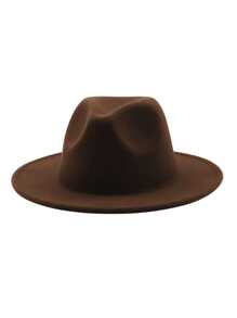 1 pièce Bonnet tricoté épais unicolore, unisexe, convient pour le port quotidien et les fêtes. Excellent choix de cadeau, élégant pour Halloween