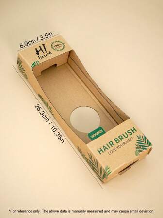 1 personlig solrosfärgad stor fyrkantig luftkuddeborste med ask, hårborste med bambupaddel och handtag, utredningsborste med naturlig bambupaddel för kvinnor och män, bärbar utredningsborste för hårbottenmassage, tunt/lockigt/torrt hår,