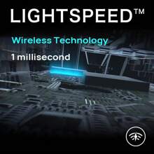 Logitech G304 时尚无线鼠标，游戏鼠标，轻薄便携，适用于笔记本电脑、台式电脑、安卓手机、平板电脑、iPad 等多种设备（黑色） - 黑色 - 查看 5