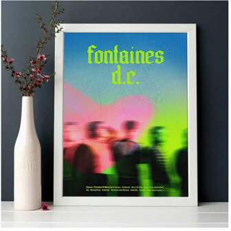 1 件 Wall Arts 复古音乐专辑帆布海报 - 现代歌曲艺术墙饰，非常适合客厅、卧室、办公室和酒吧（无框架）卧室装饰贴纸家居装饰客厅墙纸墙贴派对装饰客厅装饰办公室装饰家居装饰品